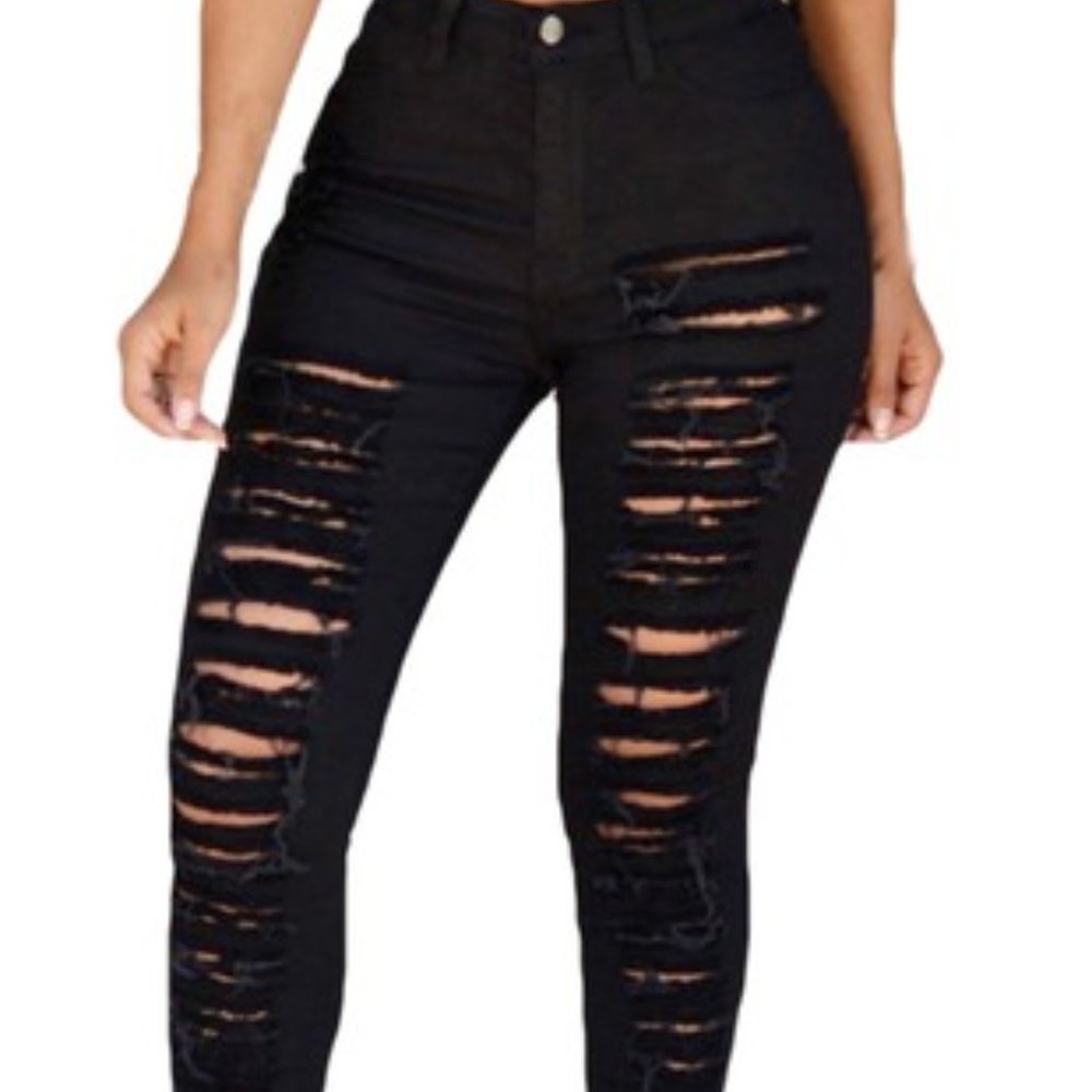 Skinny Ripped Jeans